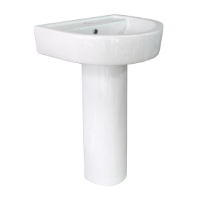 Elegant Ceramic Column Basin 699