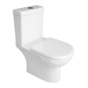 Contemporary Rounded WC Toilet 2BC