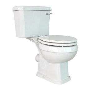 Elegant White Porcelain Closet 3BF